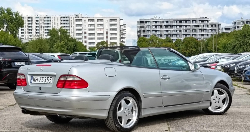 Mercedes-Benz CLK cena 24900 przebieg: 223000, rok produkcji 2000 z Warszawa małe 379